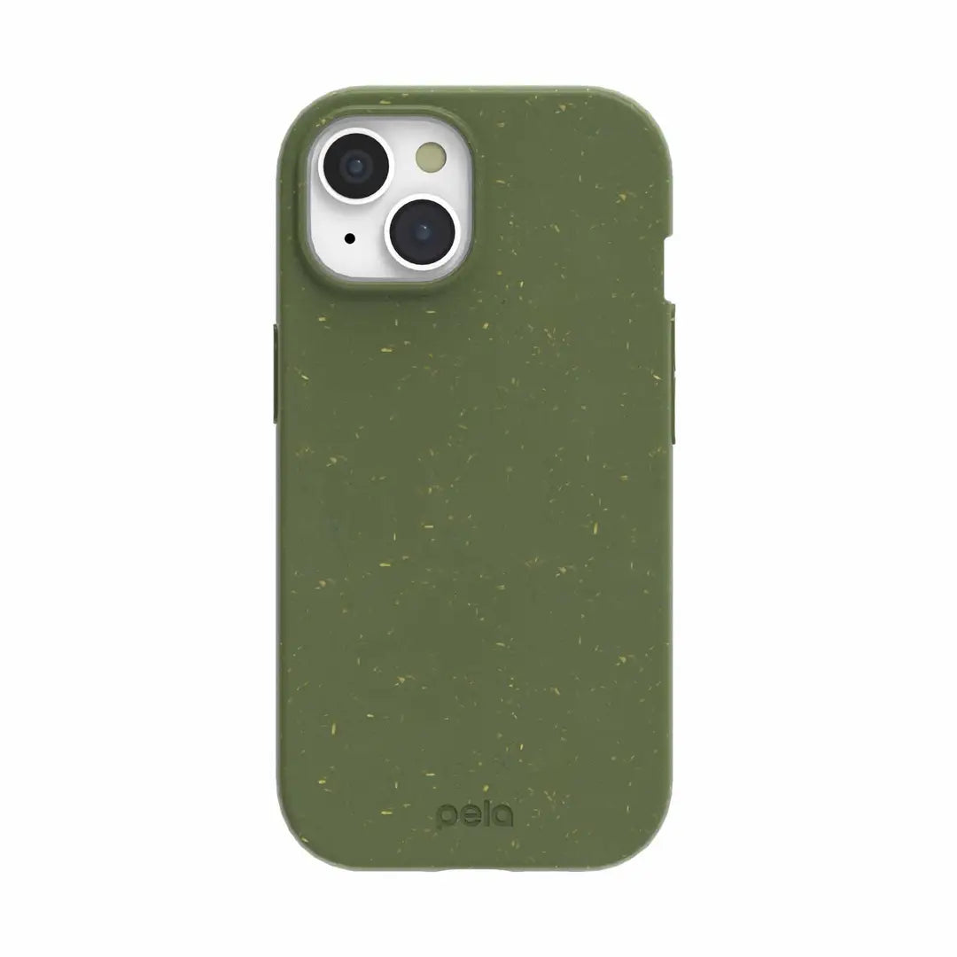 Skovgrøn iPhone 15 etui